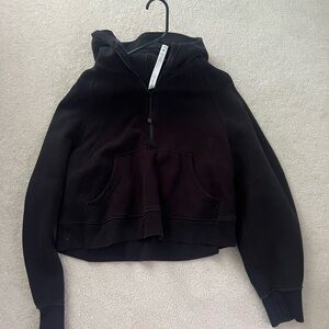 Lululemon Athletica Black Zip-Up Jacket